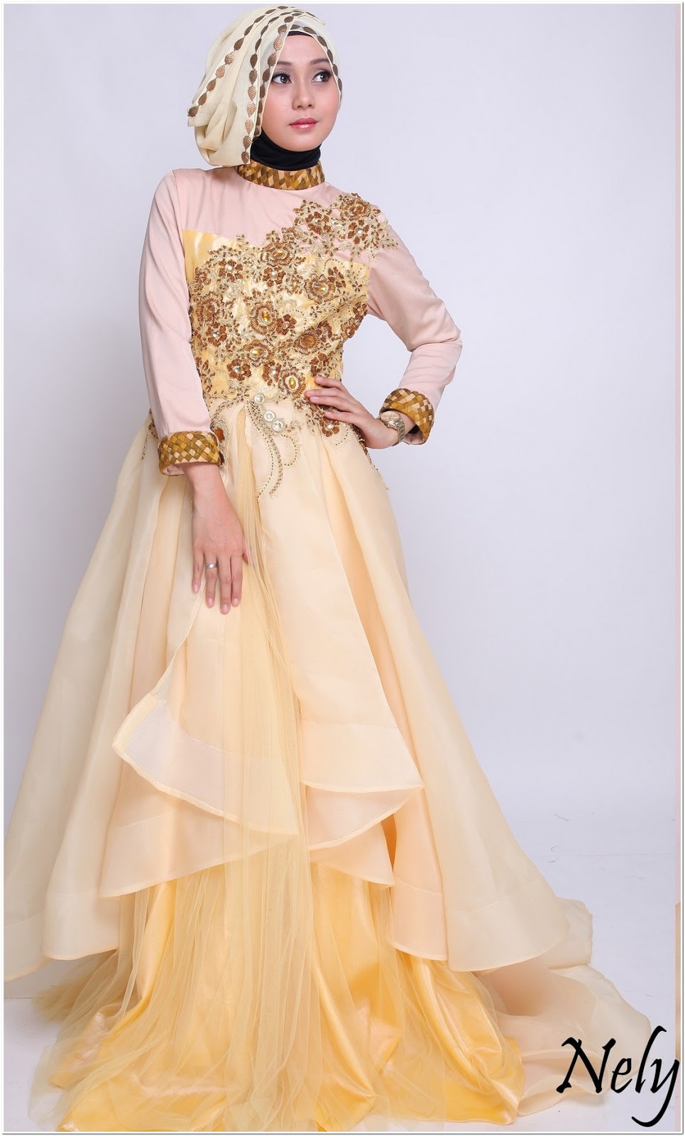 10 Contoh Model Baju Pesta Renda Cantik dan Elegan