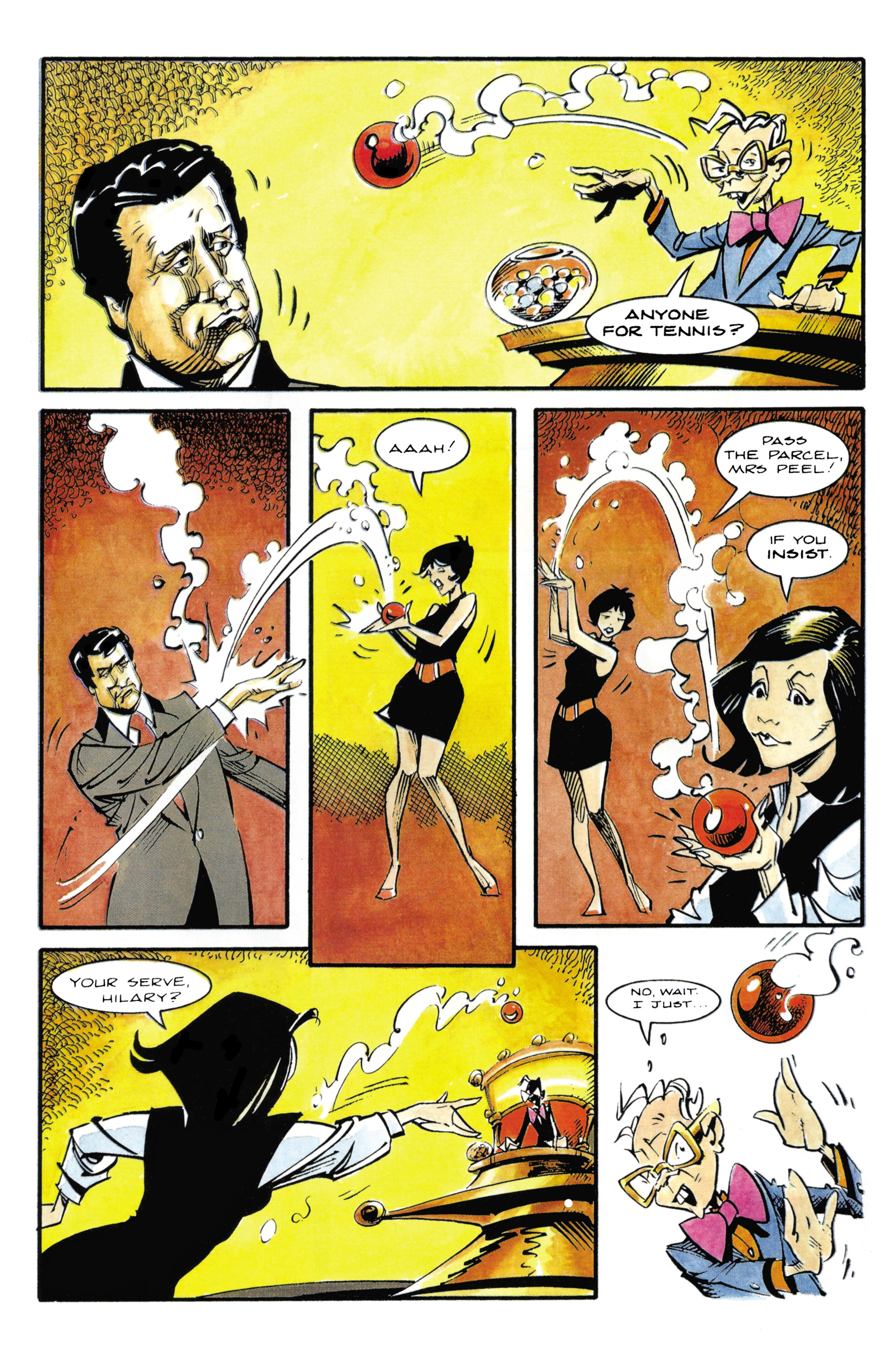 Read online Steed & Mrs. Peel: Golden Game comic -  Issue # Full - 96