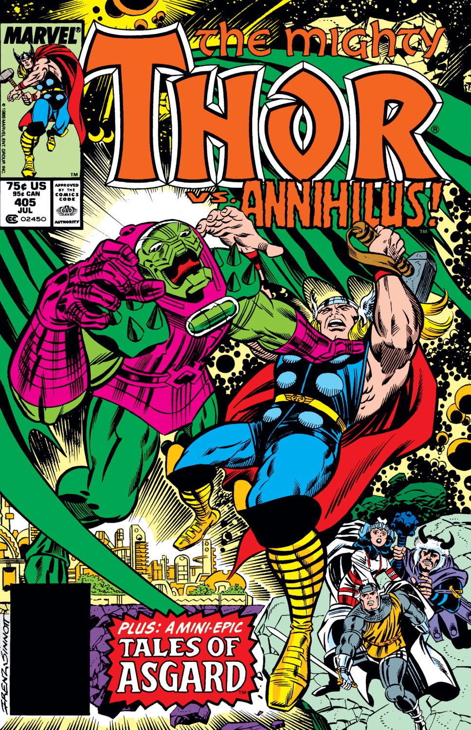 Read online Thor (1966) comic -  Issue #405 - 1