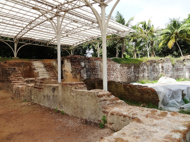 Ruins of the Kodungallur Fort - Archaeological excavation site