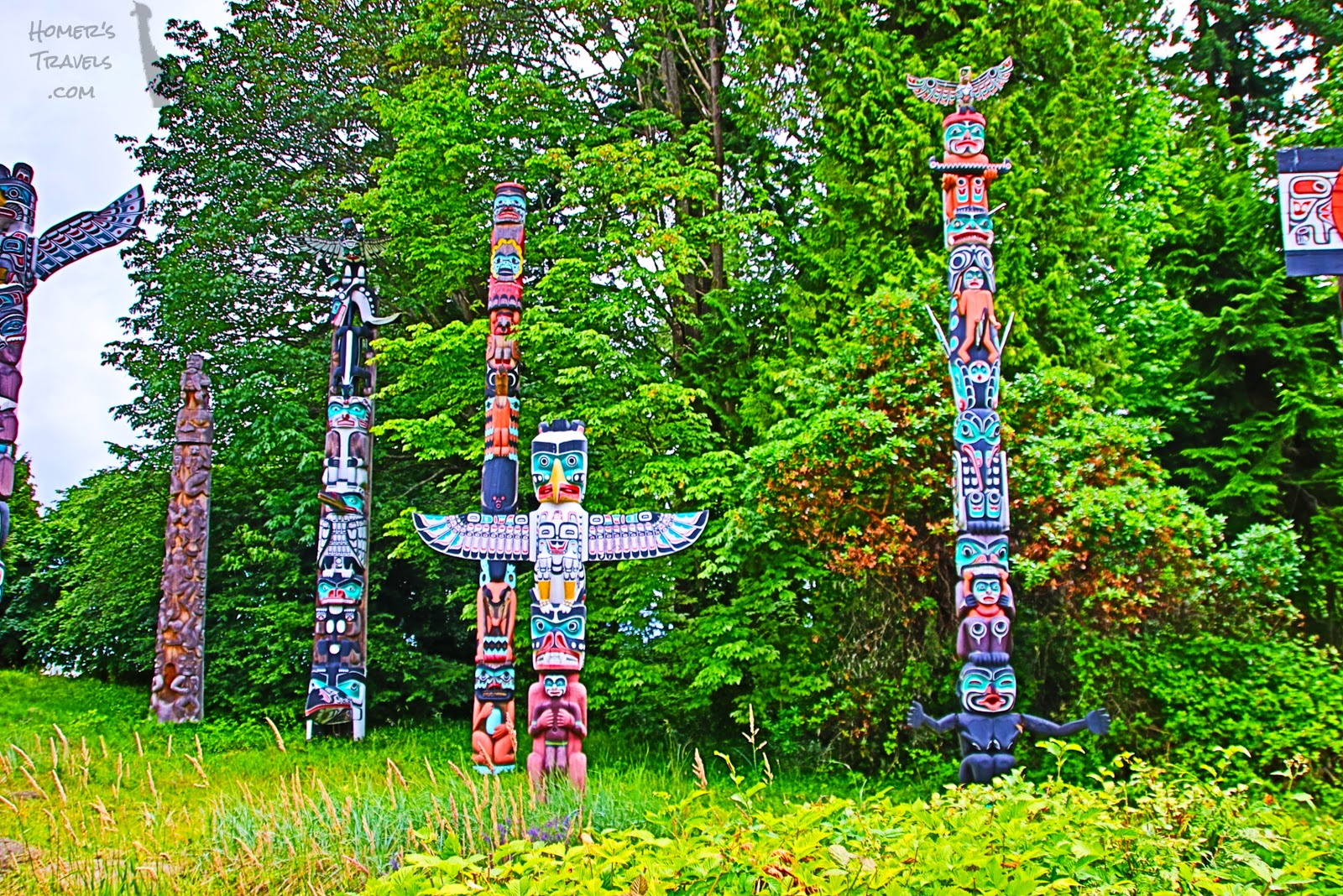 Homer's Travels Canada By Rail The Starting Point Vancouver, BC