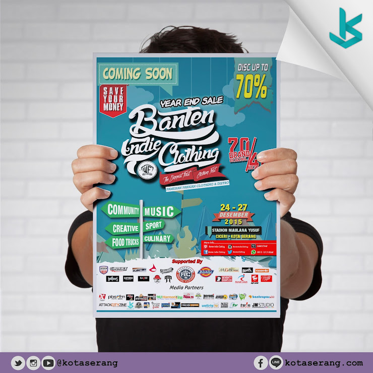 Gambar Poster - Poster Banten Indie Clothing 2015 Gambar Poster - Poster Banten Indie Clothing 2015