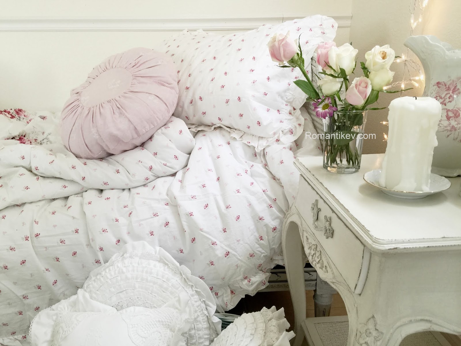 My Shabby Chic Home Romantik Evim Romantik Ev