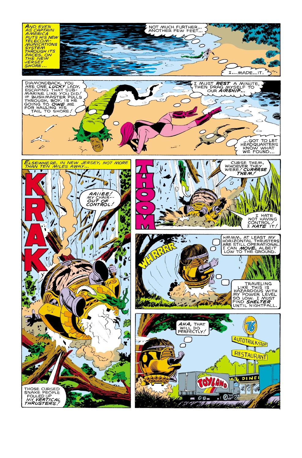 Read online Captain America (1968) comic -  Issue #313 - 8