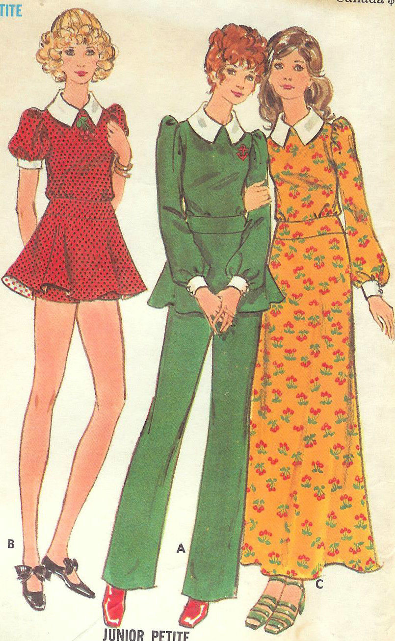 gold country girls: Patterns From The Past: An Assortment From Butterick