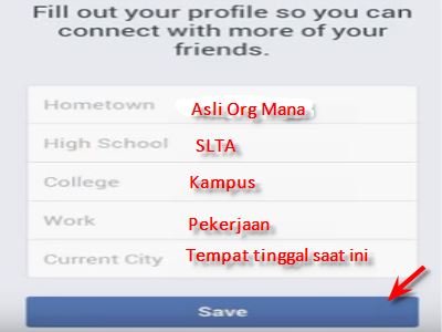 daftar akun baru facebook