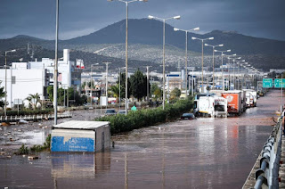 Inondations meurtrières en Grèce