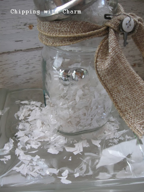 Chipping with Charm: Canning Jar Snowman...http://www.chippingwithcharm.blogspot.com/