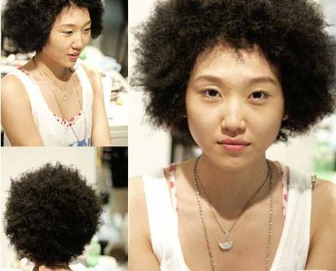 Asian Afro Perm 105
