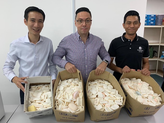 DoubleTree by Hilton Johor Bahru Champions for a Positive Change in Communities with its First Ever Soap-Recycling Program  