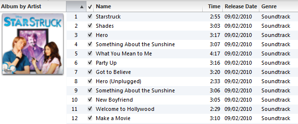 starstruck songs starstruck songs