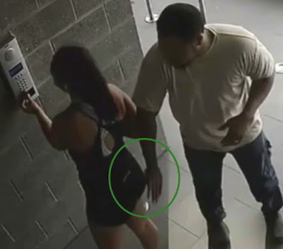 stranger slaps woman butt 5 times australia