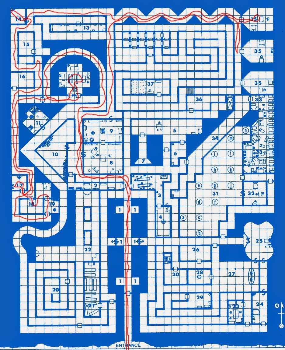 Castle Triskelion Actual game play in Quasqueton Part 2