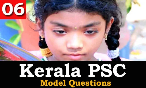 Kerala PSC - Model Questions English - 06