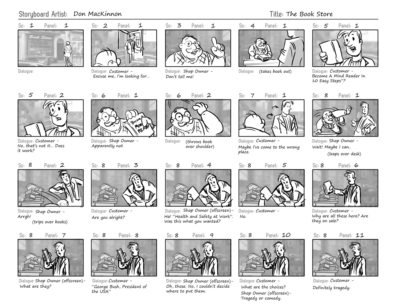 Storyboard Art