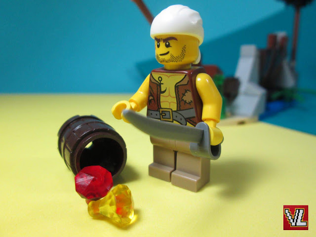 Momentos quotidianos recriados com peças LEGO e minifiguras