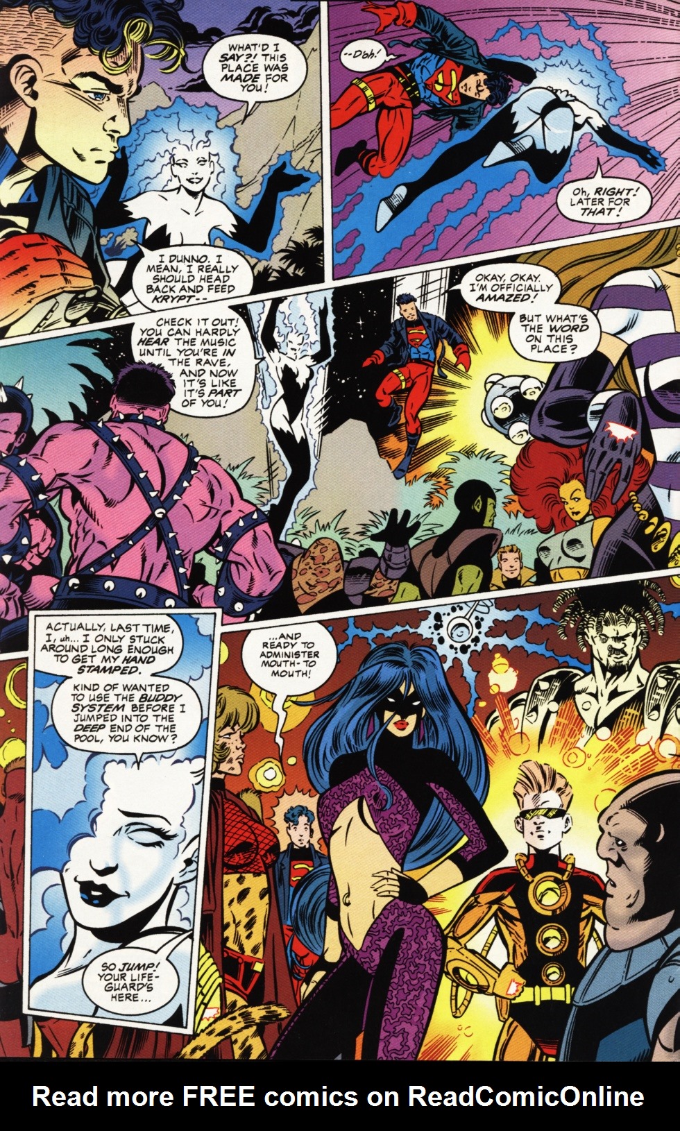 Read online Superboy & The Ravers comic -  Issue #1 - 5