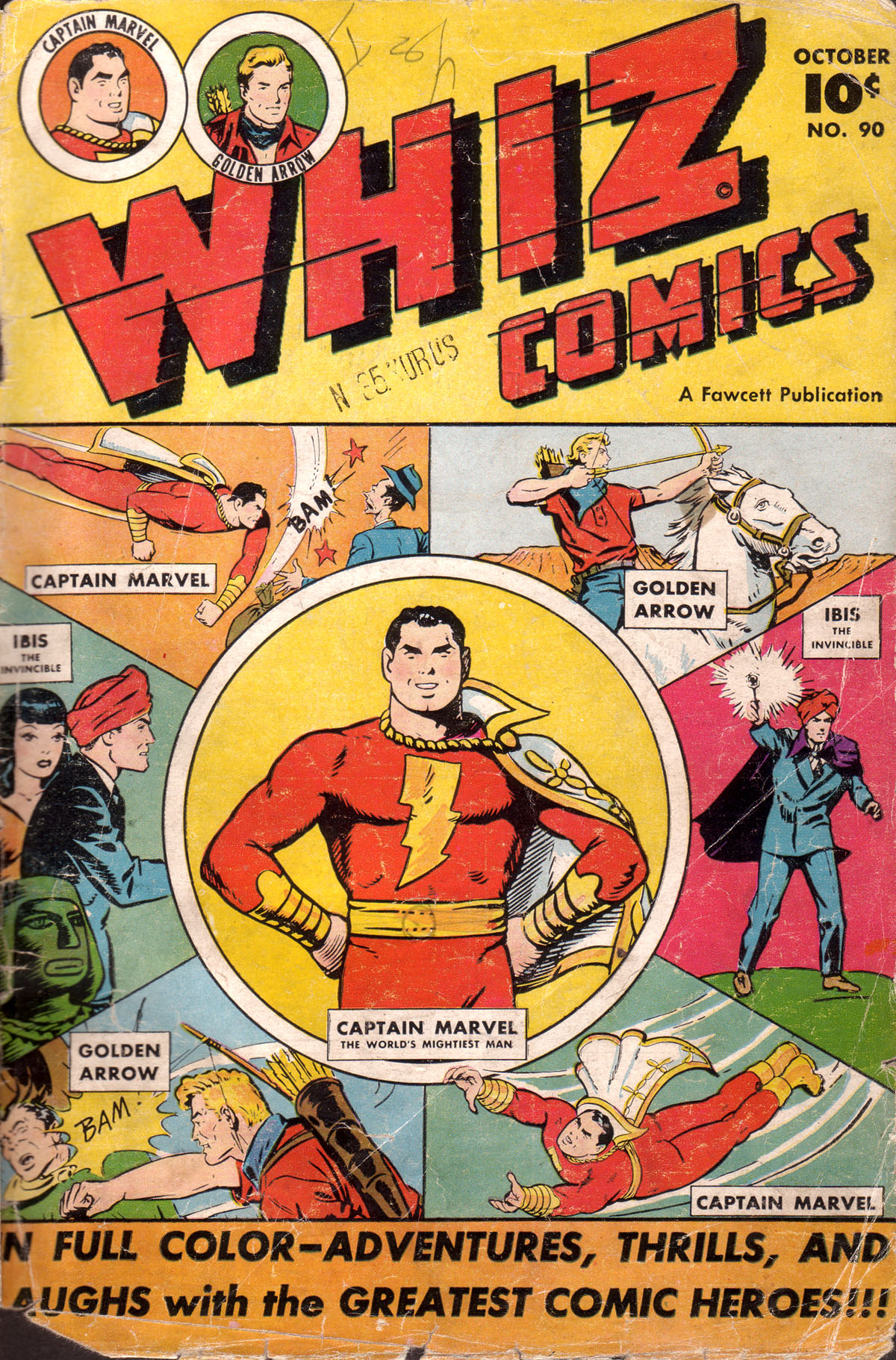 Read online WHIZ Comics comic -  Issue #90 - 1