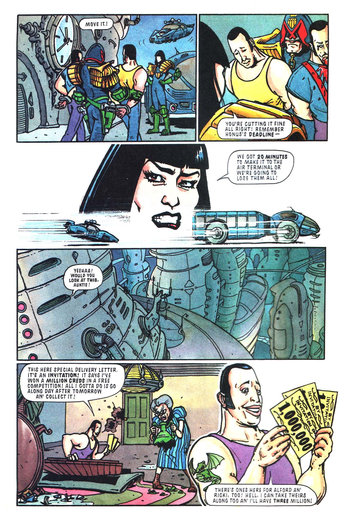 Read online Judge Dredd: The Complete Case Files comic -  Issue # TPB 17 (Part 1) - 93