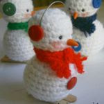 PATRON GRATIS MUÑECO DE NIEVE AMIGURUMI 22221