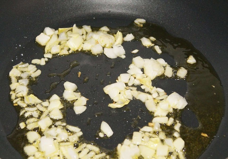 receta de merluza en salsa cremosa paso 1