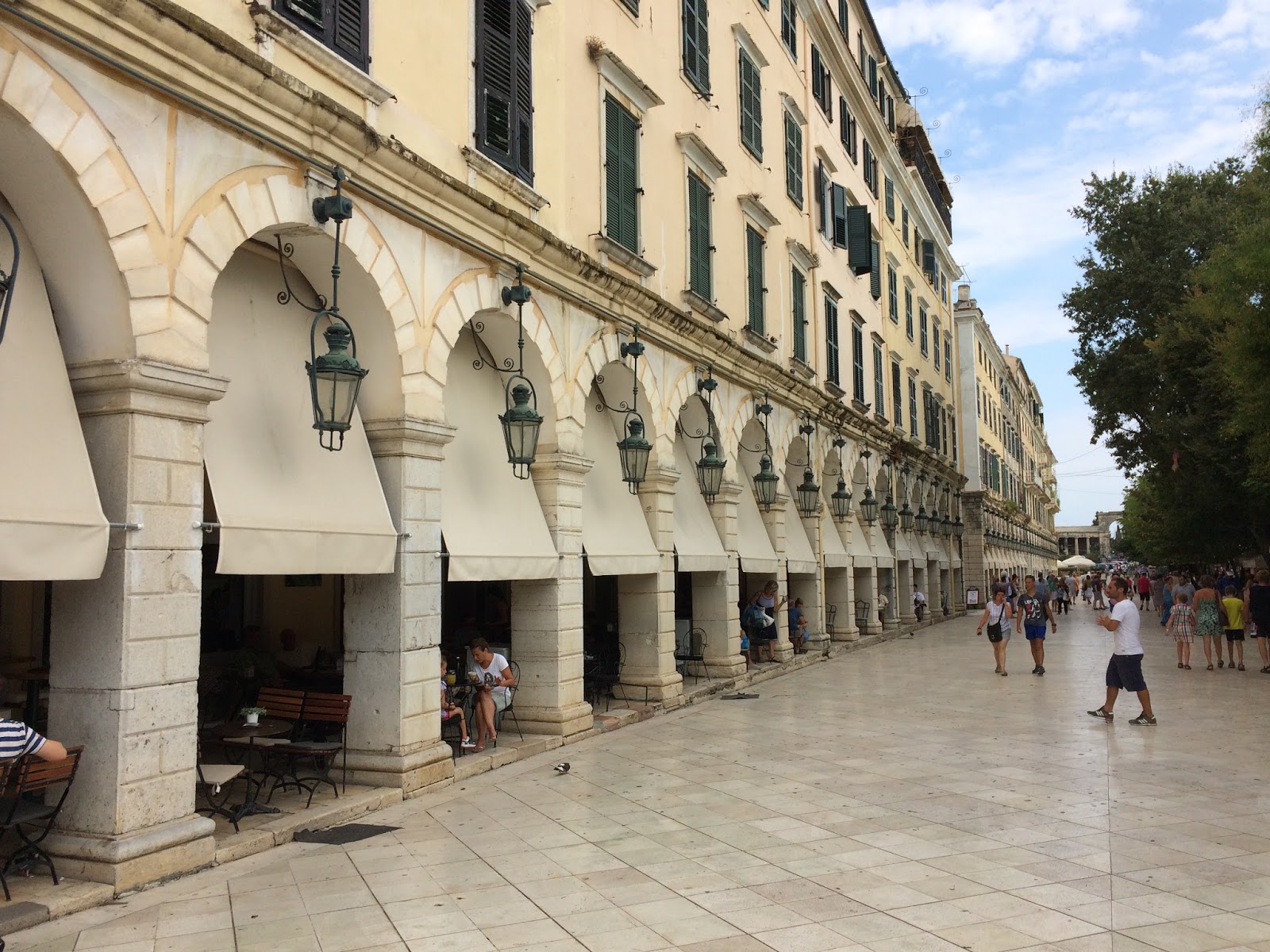 James Bond Locations Corfu Town Gonzales' flyby