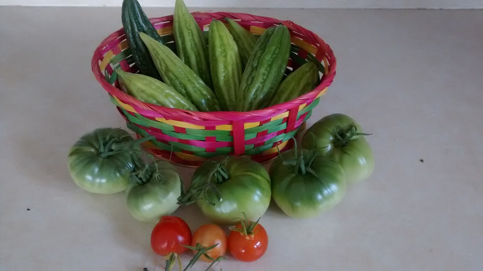 Tina's Corner Atcharang Ampalaya (pickled bitter melon)