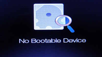 Mengatasi No bootable device pada laptop