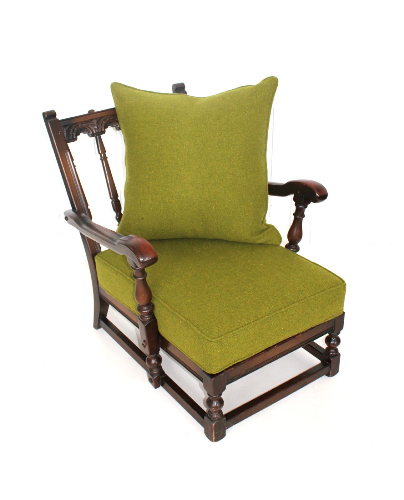 Mick Sheridan Upholstery Ercol Old Colonial Suite in Bute tweed
