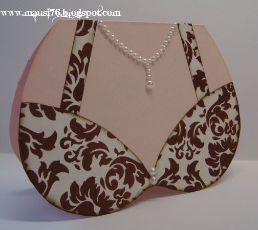 ♥ Mausi's Bastelwerkstatt ♥: Bikini Karte