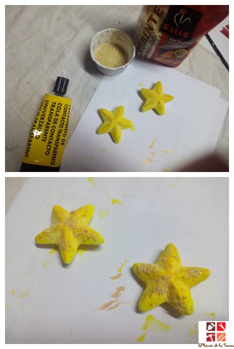 diy estrellas de mar