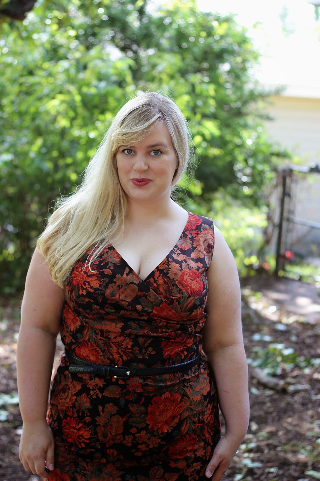 BurdaStyle Plus Size Essentials Blog Tour: Faux Wrap Dress | Idle Fancy ...