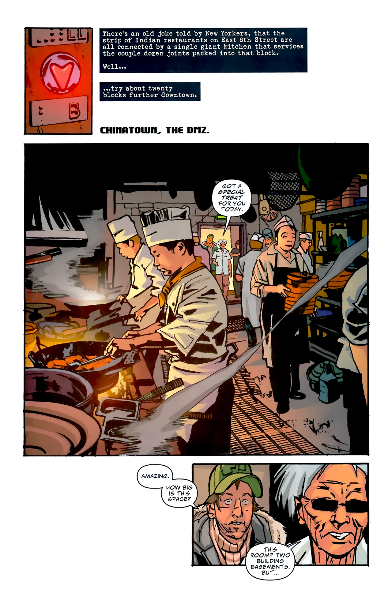 Read online DMZ (2006) comic -  Issue #50 - 29