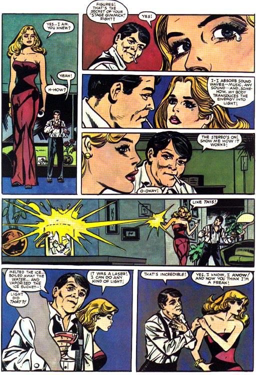 Read online Marvel Graphic Novel comic -  Issue #12 - Dazzler - The Movie - 37