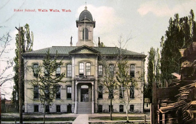 History of Walla Walla Public Schools: Baker School building through