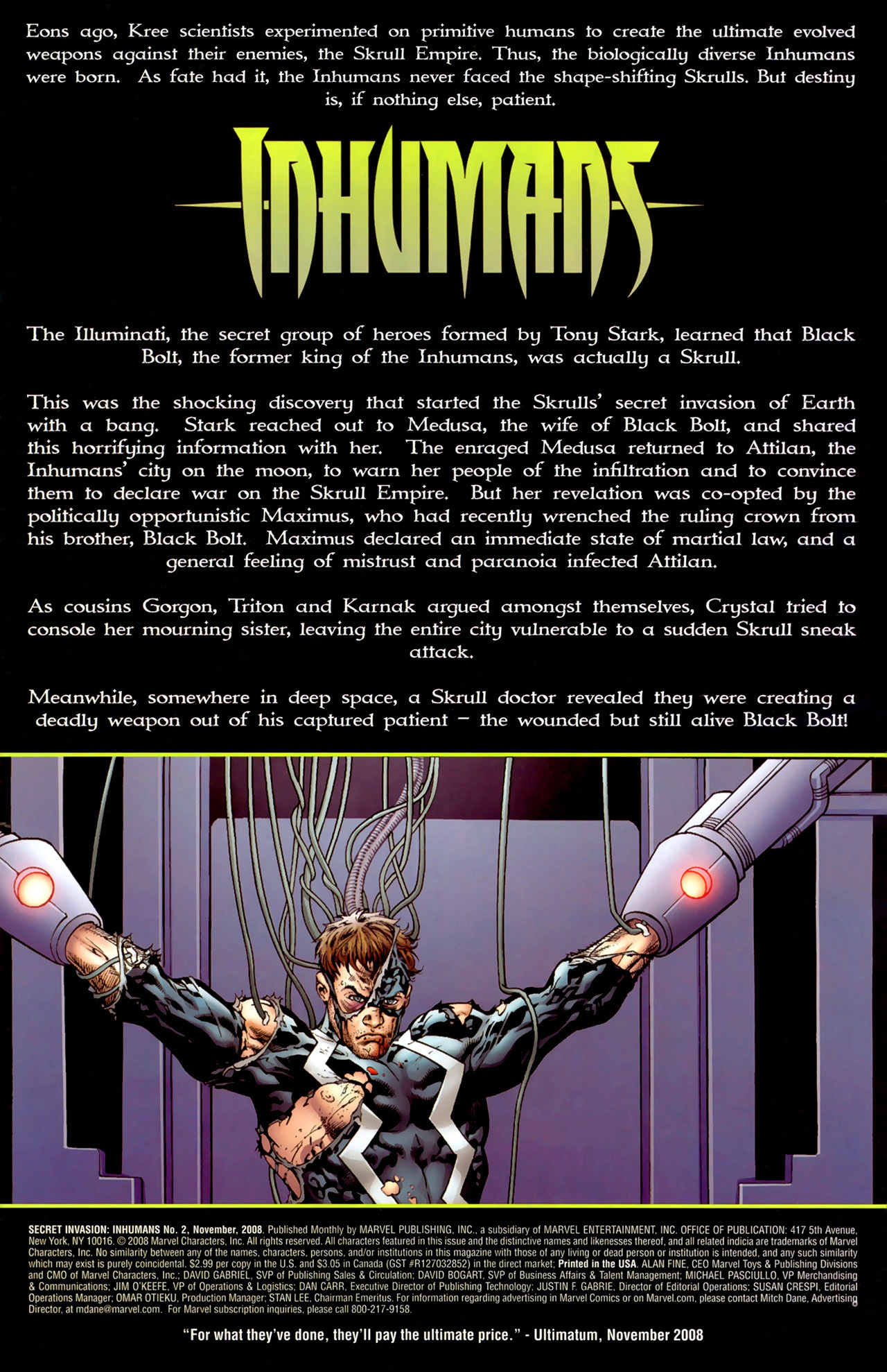 Read online Secret Invasion: Inhumans comic -  Issue #2 - 6
