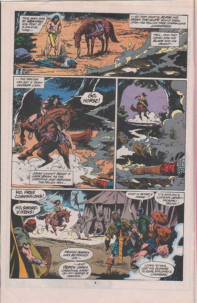 Read online Conan the Barbarian (1970) comic -  Issue #268 - 6