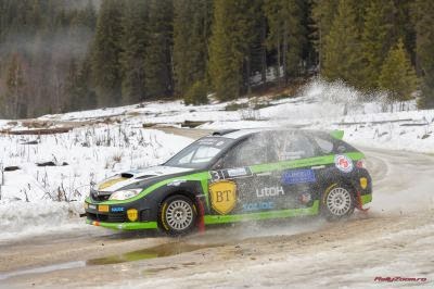 Simone Tempestini - Subaru Impreza - Covasna Winter Rally