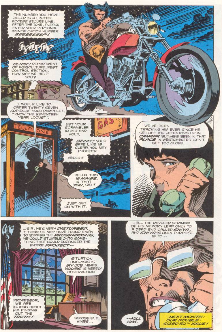 Wolverine (1988) Issue #49 #50 - English 23