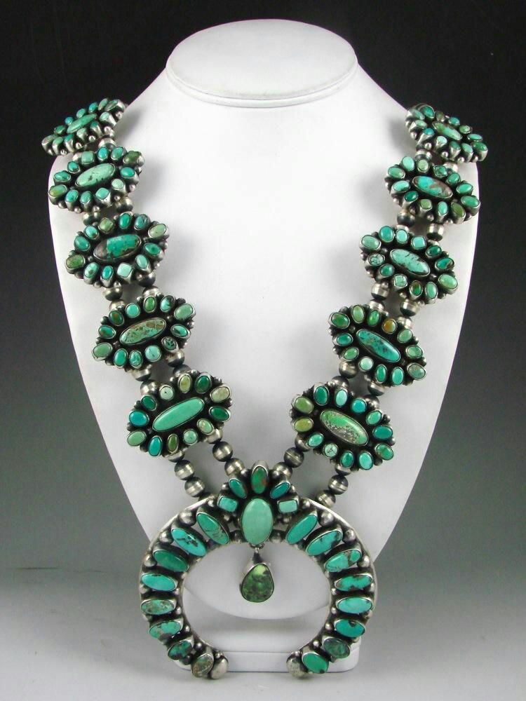 Squash blossom necklace designs