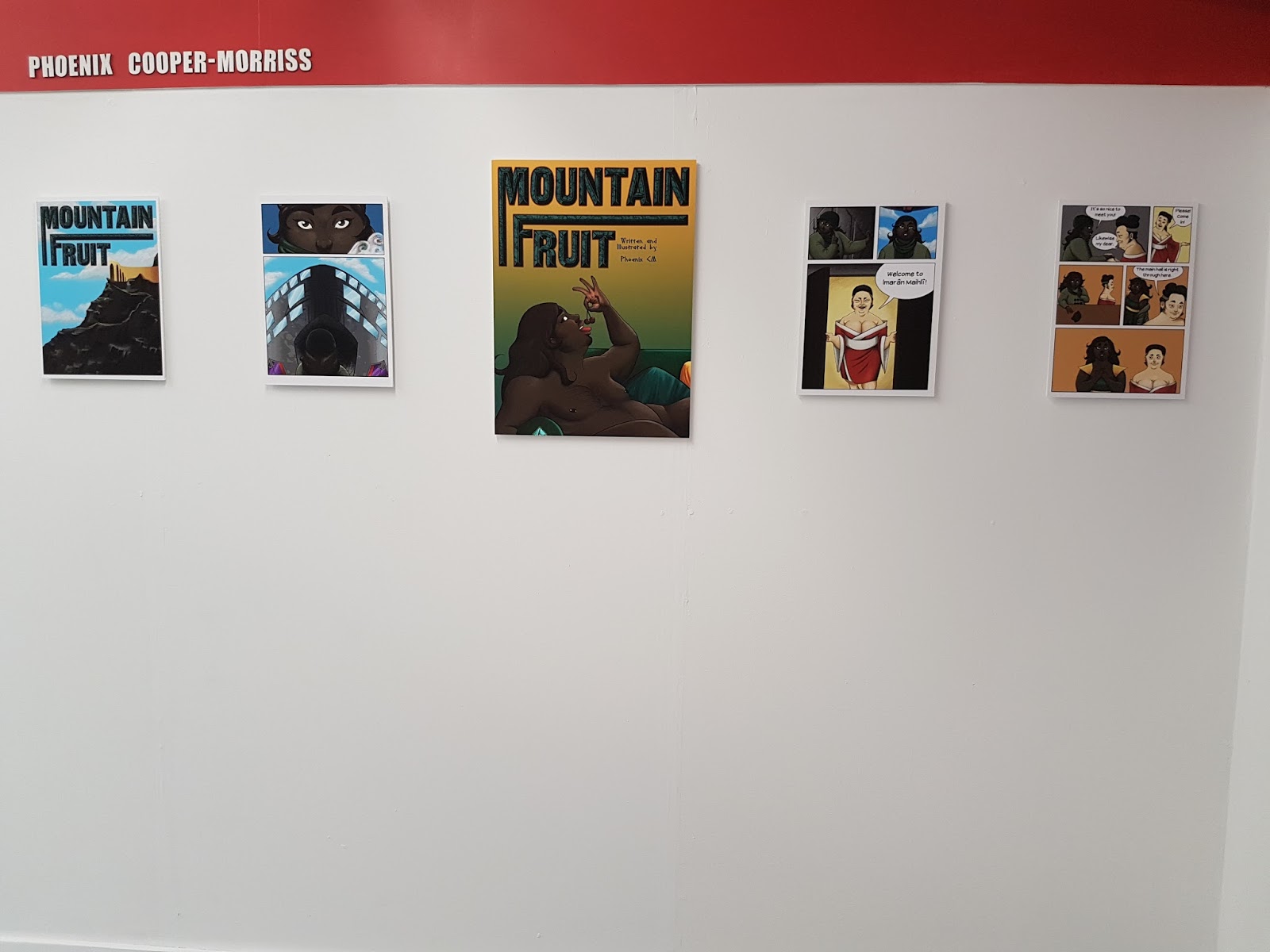 Cartoon and Comic Arts Degree Show at Staffs Uni