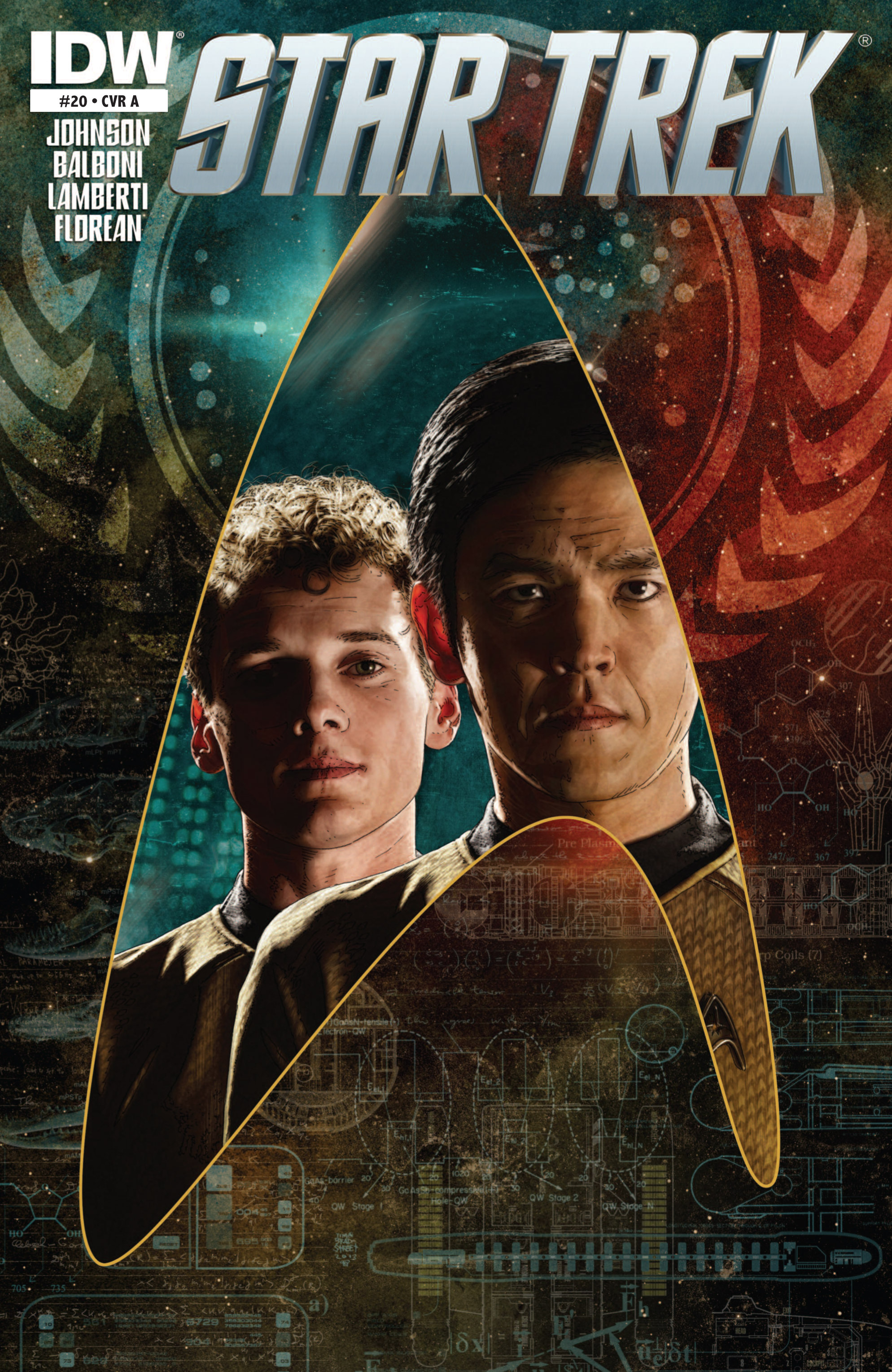 Read online Star Trek (2011) comic -  Issue #20 - 1