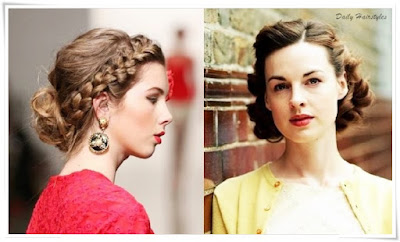 25 Simple Cute Retro Hairstyles That You Can Do Yourself Daily