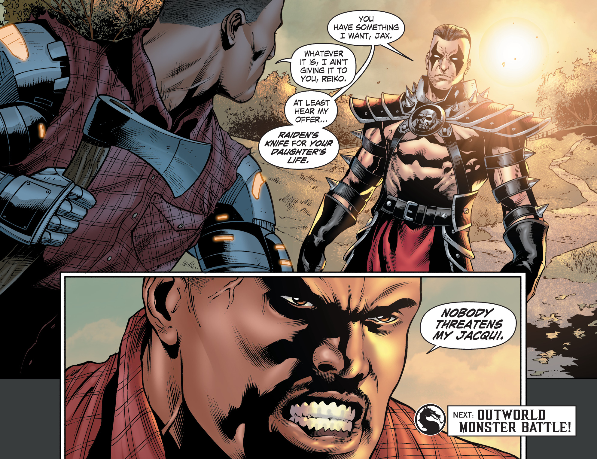 Read online Mortal Kombat X [I] comic -  Issue #16 - 23