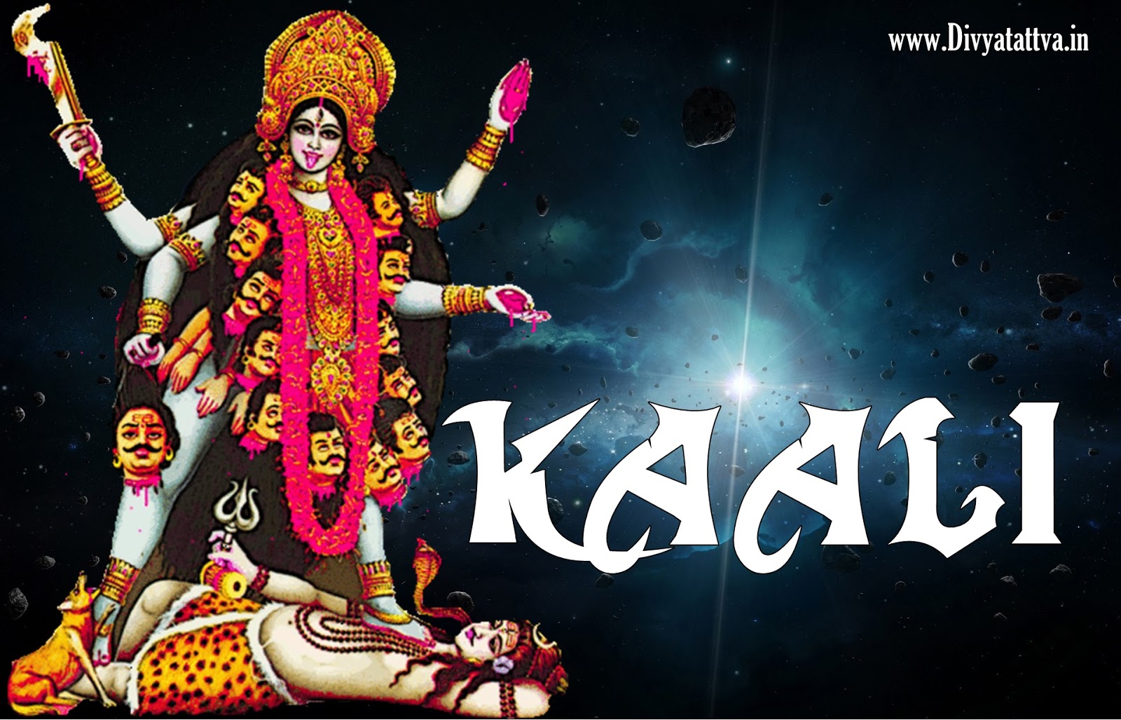 Goddess Kaali Hd Wallpapers Divine Hindu Goddess Kali Background ...