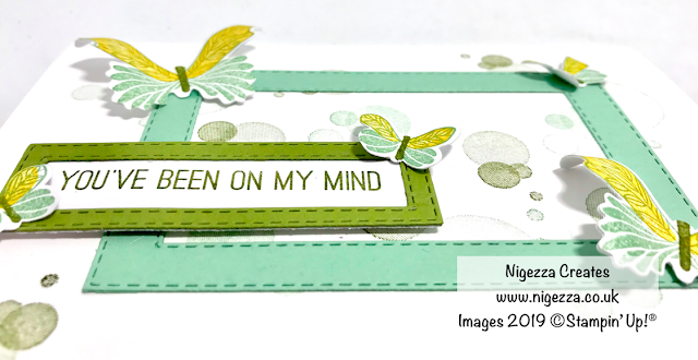 #SFA colour challenge Stampin Up! Butterfly Gala Nigezza Creates
