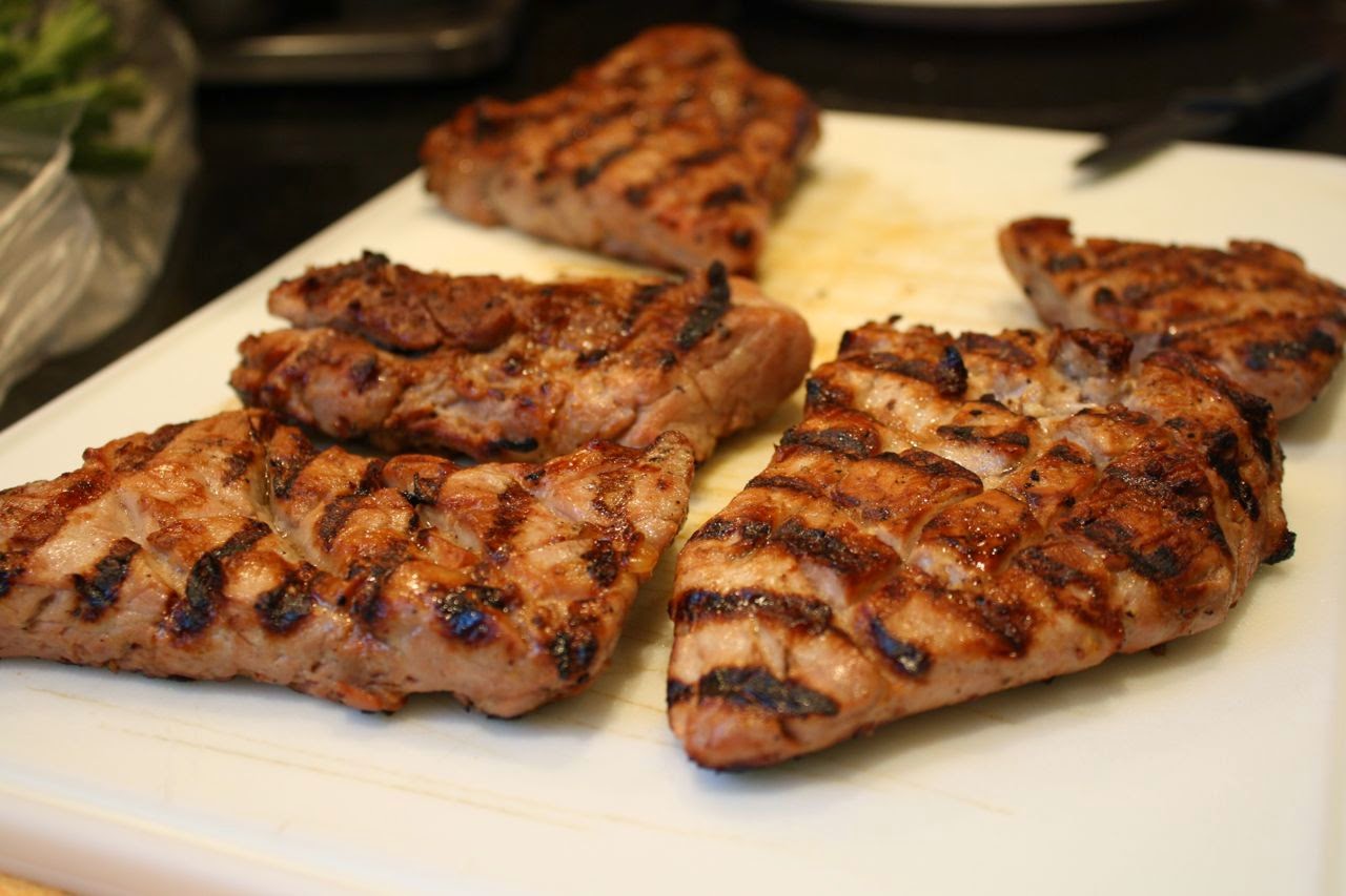 The Roediger House Meal No. 1007 GarlicLime Grilled Pork Tenderloin