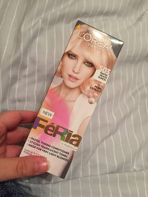 feria peach hair dye