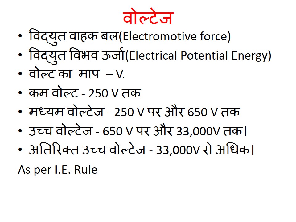 Electrical Safety in Hindi.