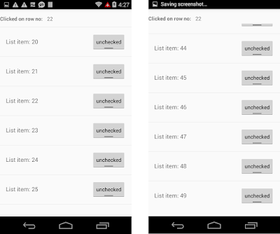 Testing List Items with Espresso Data Adapter